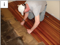 concrete step i